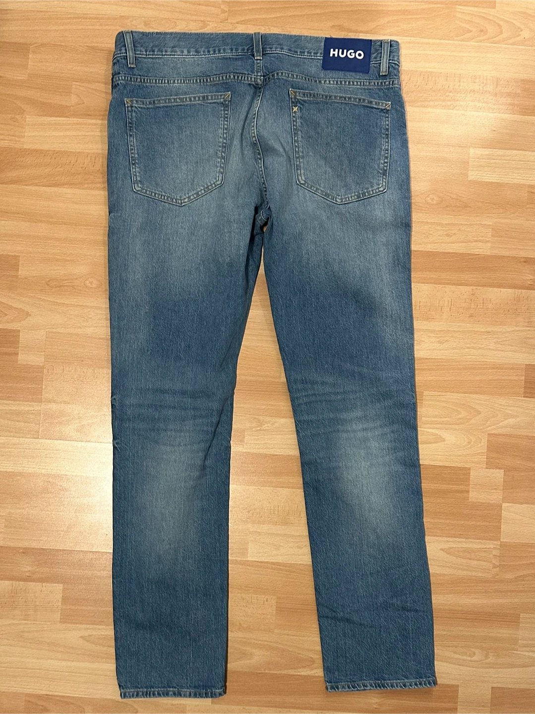 HUGO ASH Blue Denim Jeans - photo 2