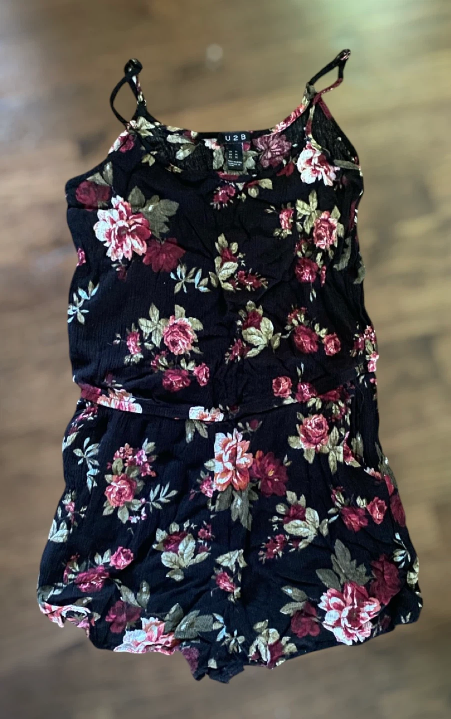 U2B Floral Romper, Size M