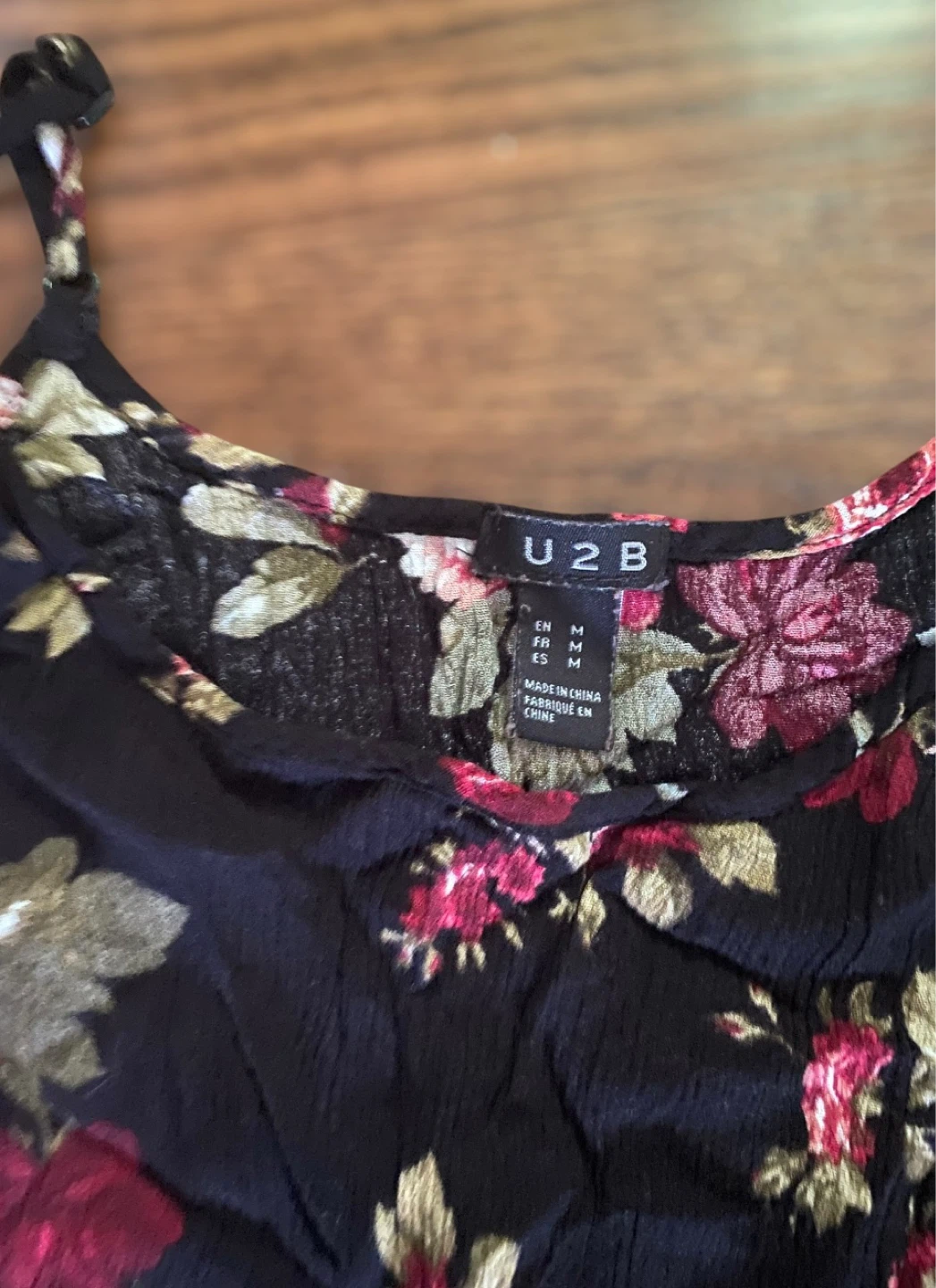 U2B Floral Romper, Size M - photo 2
