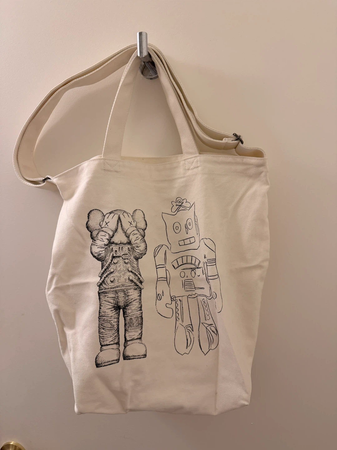 Andy Warhol x KAWS  Uniqlo Tote Bag