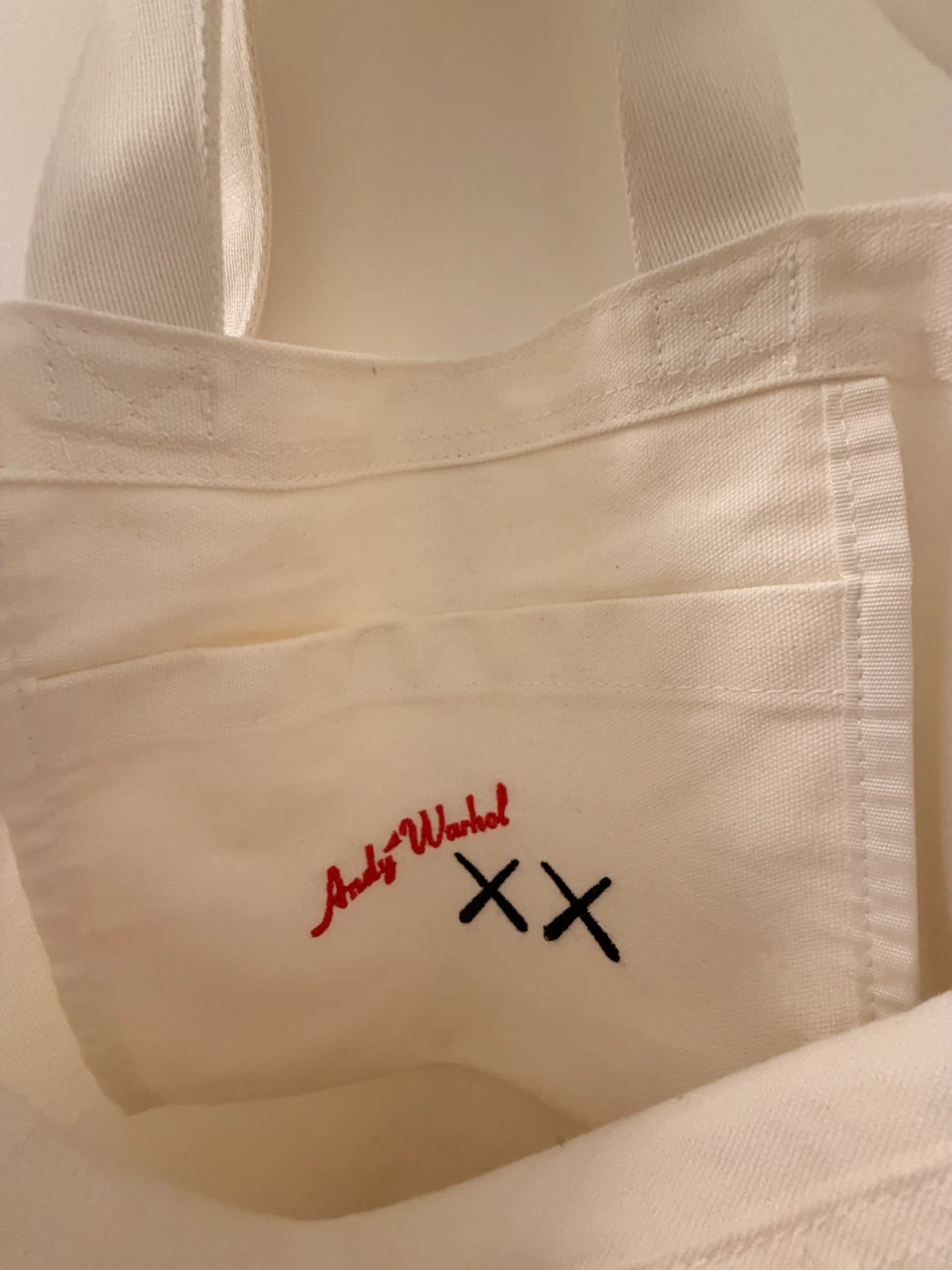Andy Warhol x KAWS  Uniqlo Tote Bag - photo 4
