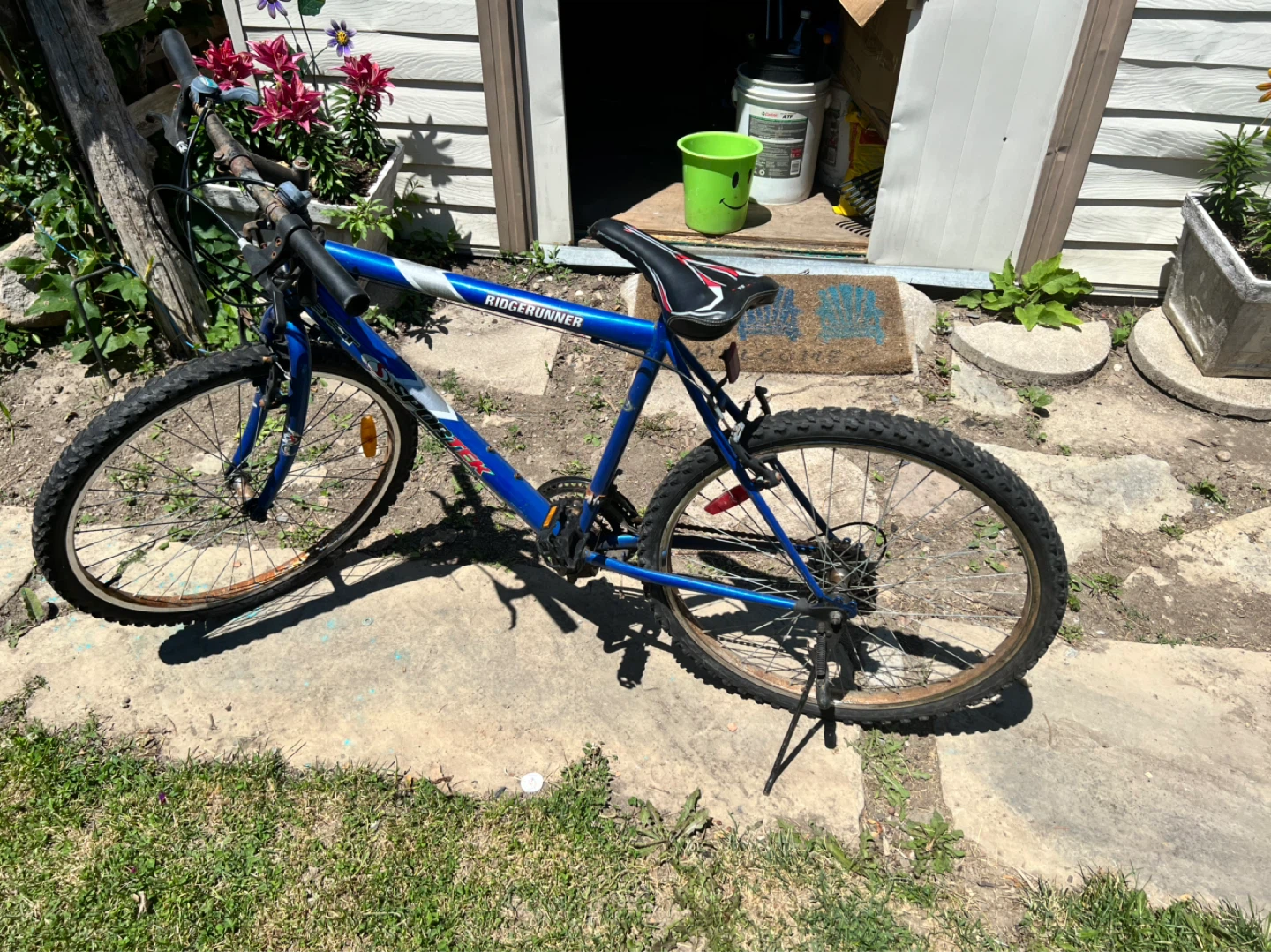 Blue "Ridgerunner" Mountain Bike
