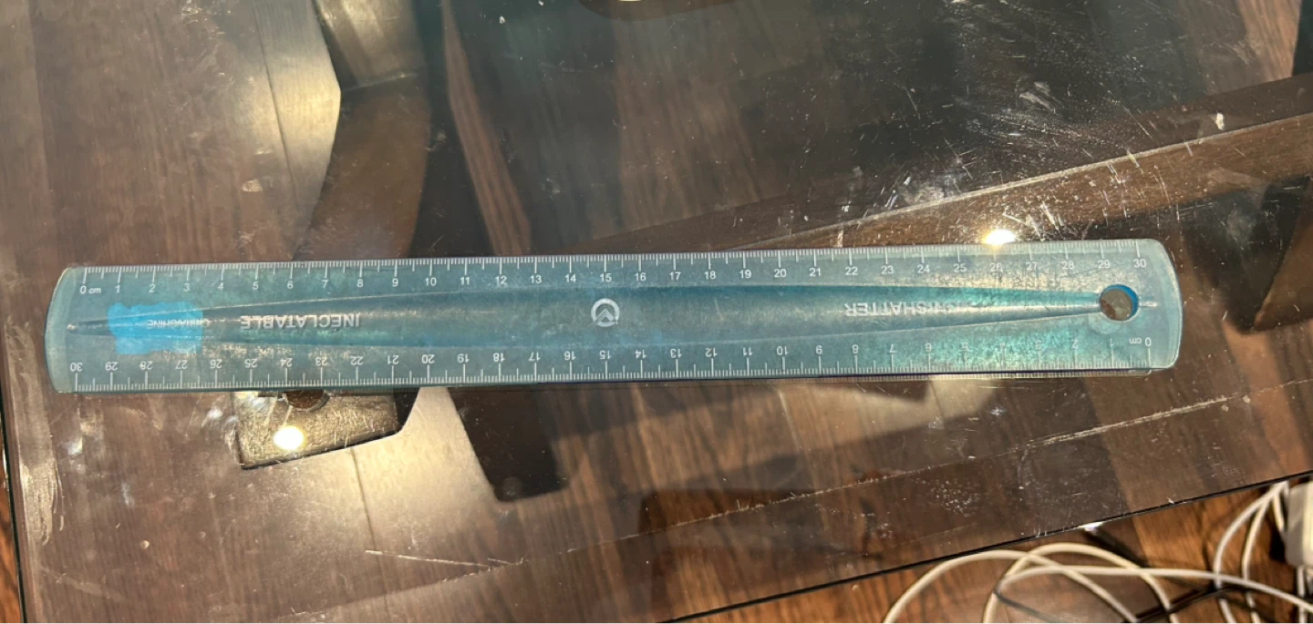 NECLATABLE RULER