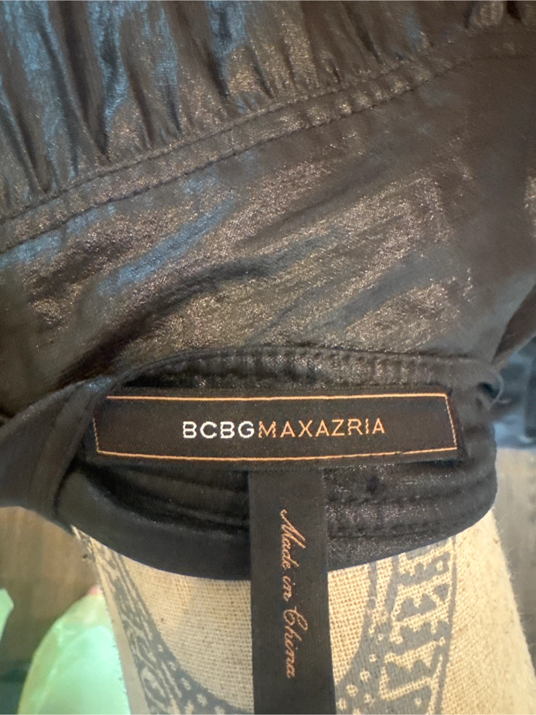 BCBGMAXAZRIA Black Utility Romper - photo 5