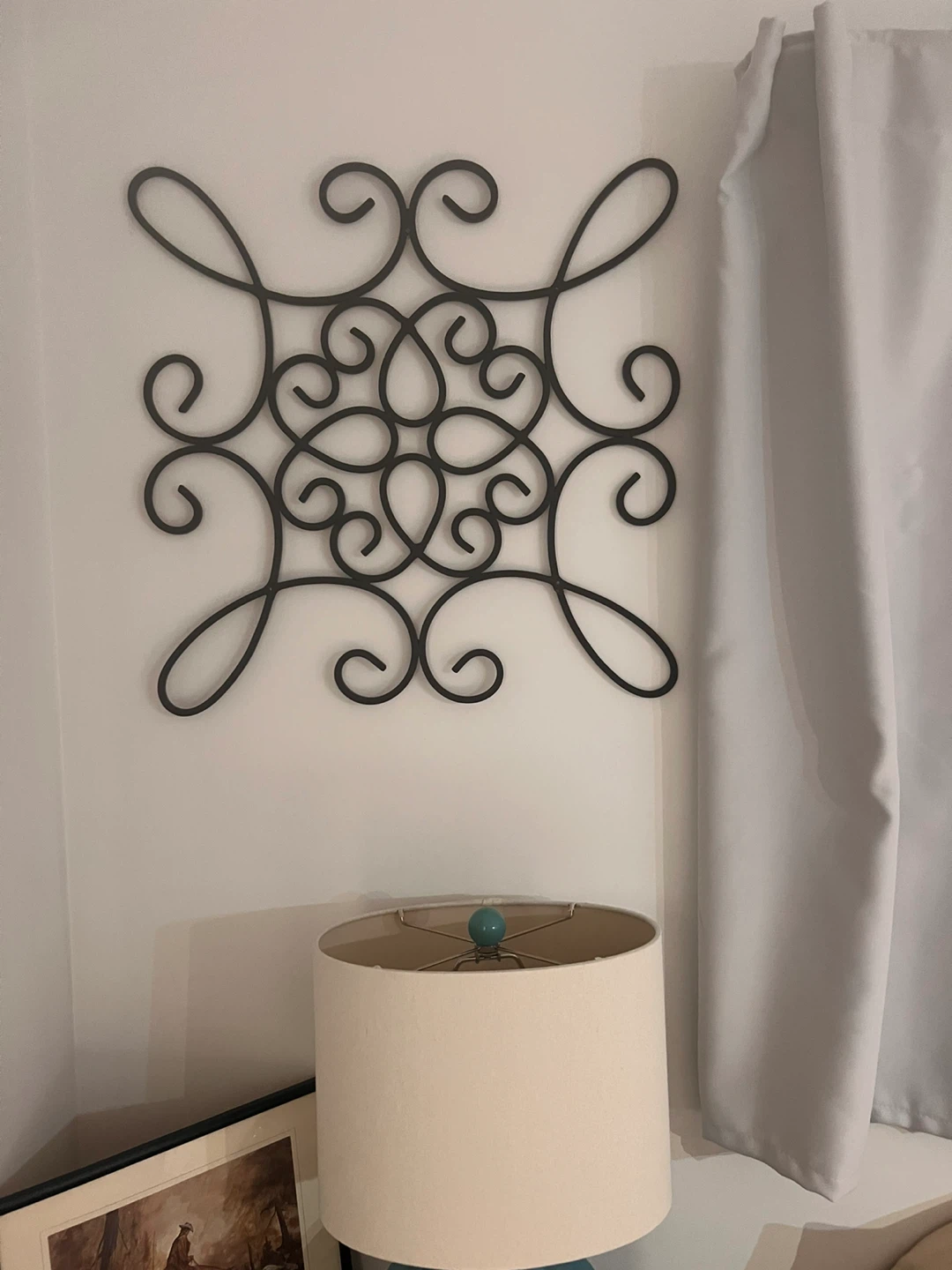 Ornate Scroll Cast Iron Wall Art (set of 2) - photo 3