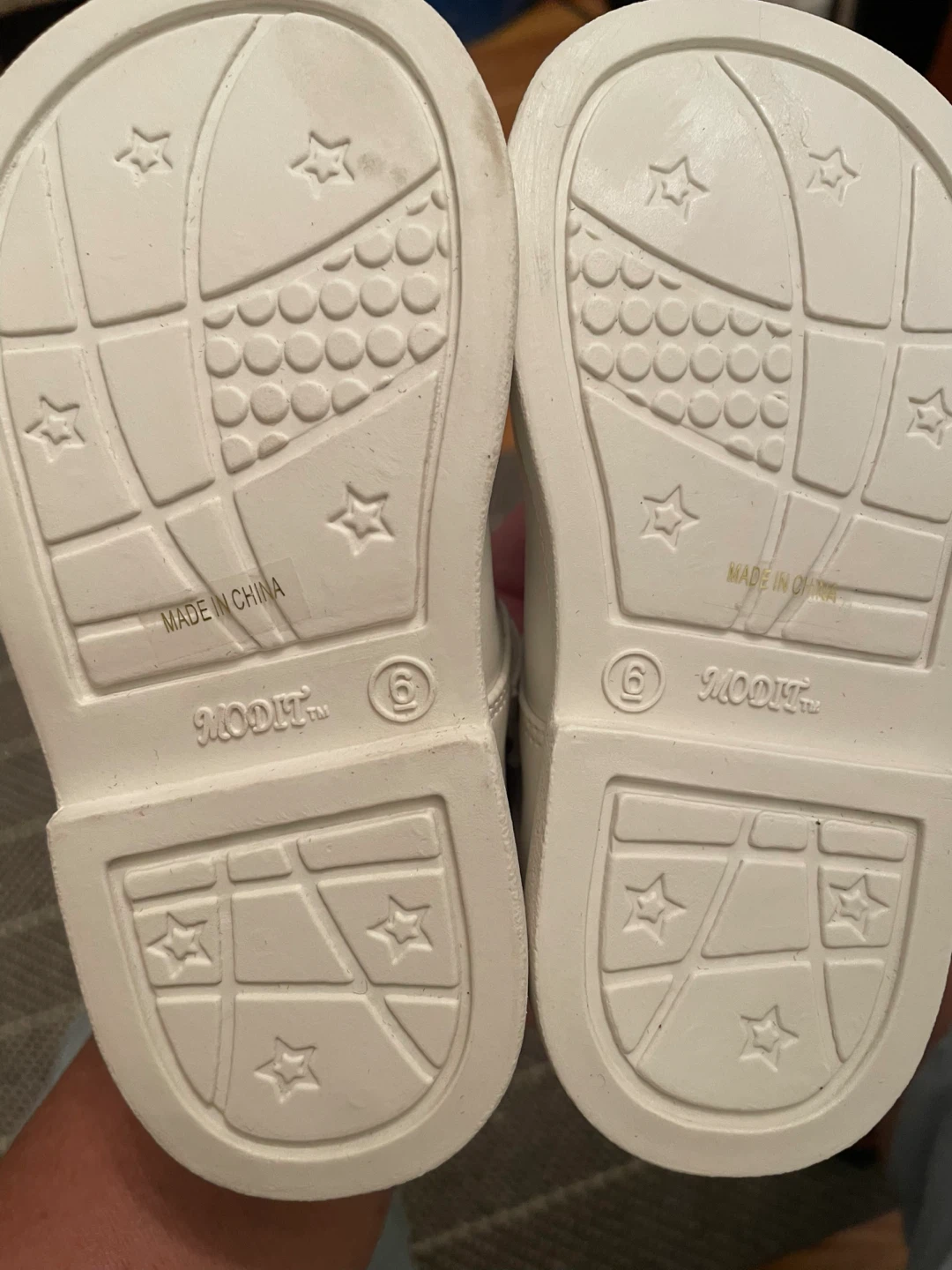 MODIT White Mary Jane Shoes Size 6 - photo 2