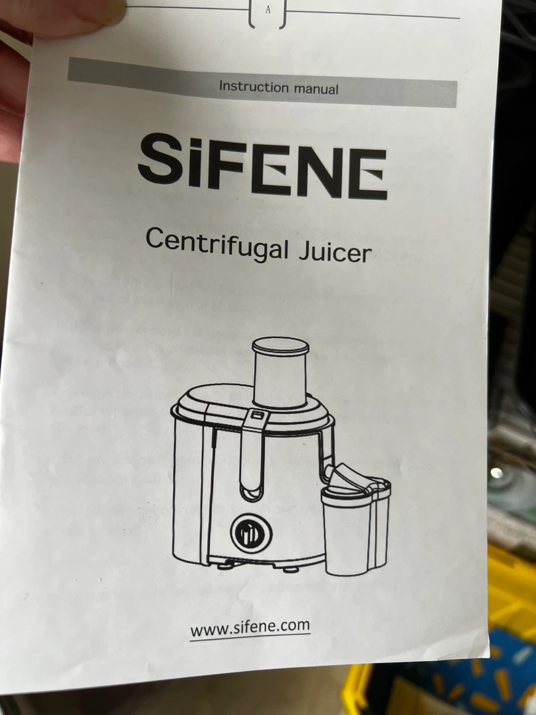 SiFENE Centrifugal Juicer - photo 2