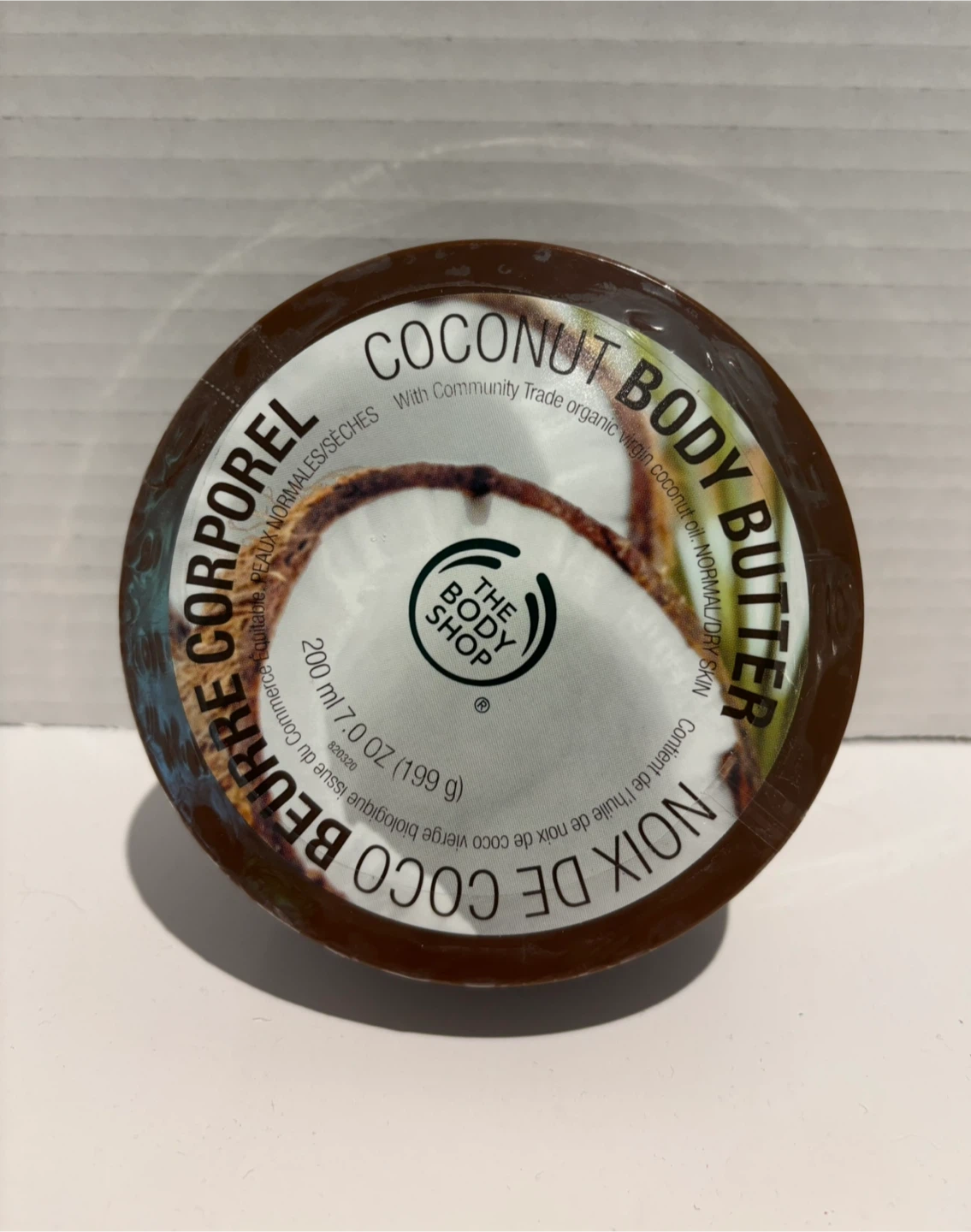 The Body Shop Coconut Body Butter 7.0 Oz Original Formula Sealed