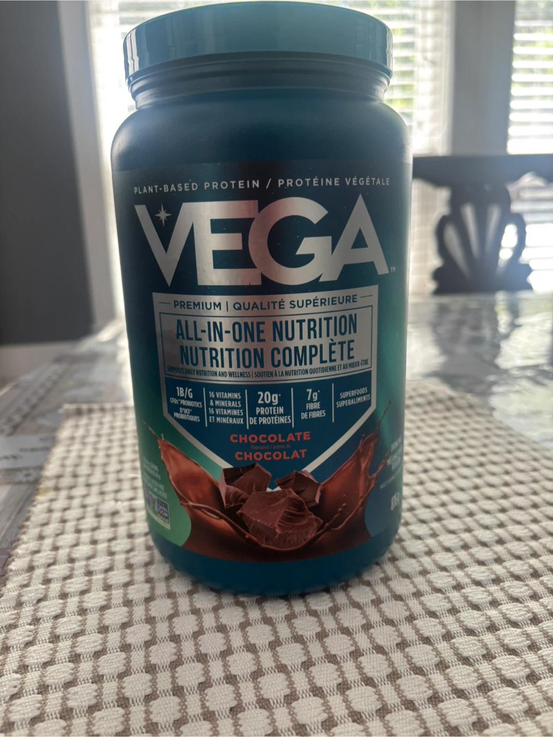 Vega All-In-One Nutrition Complete Plant-Based Protein Powder