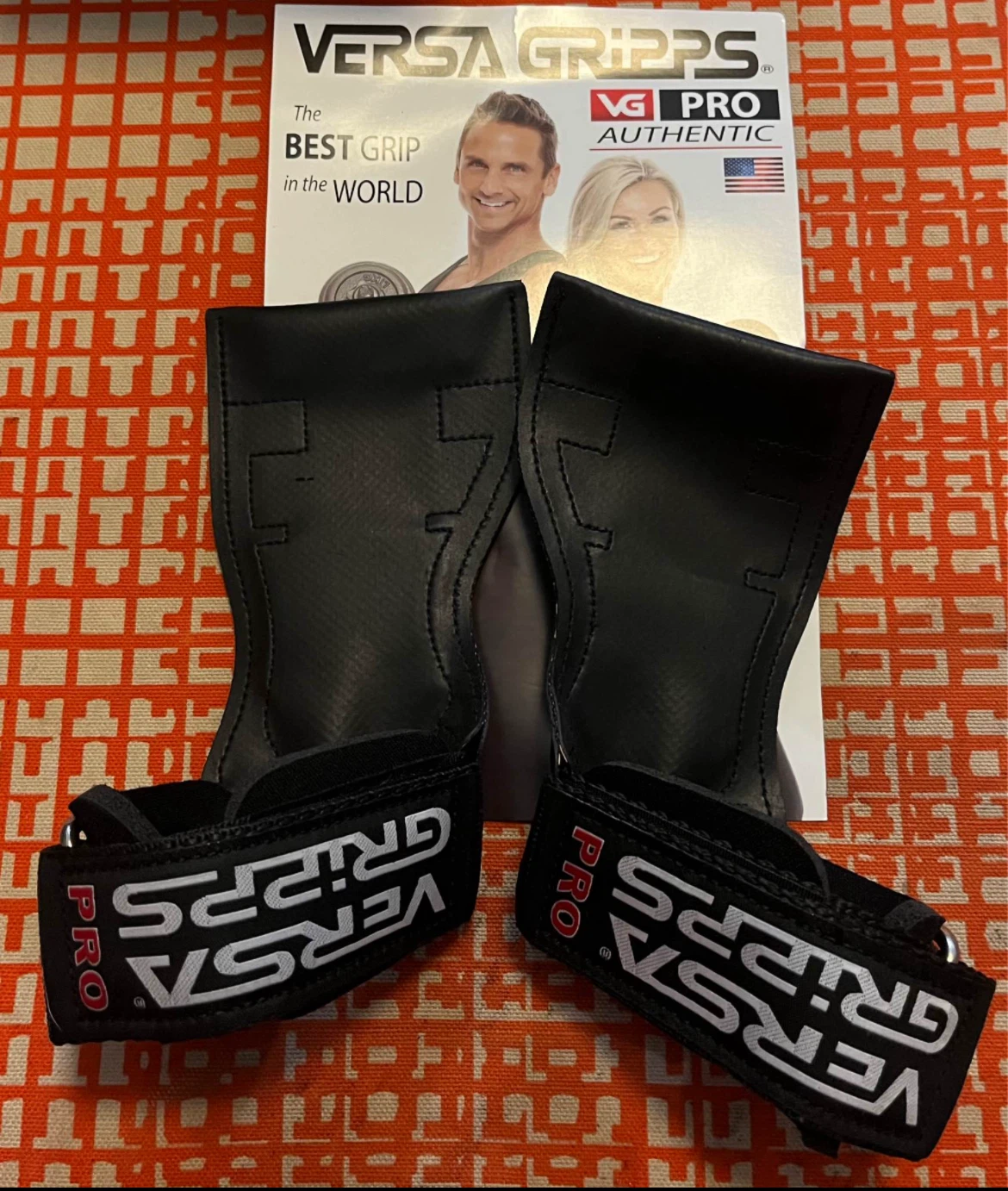 Versa Gripps PRO Black Weightlifting Gloves
