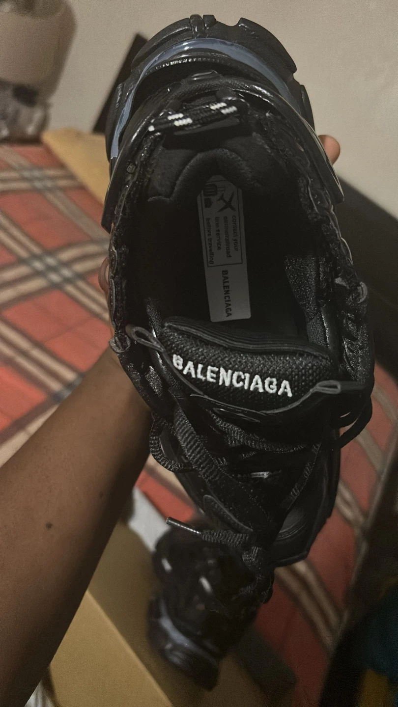 Balenciaga Runner Sneakers Black Size 40