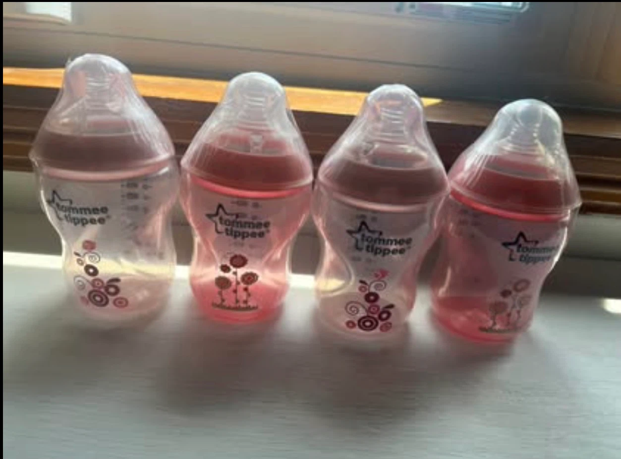 Tommee Tippee Baby Bottles - Set of 4