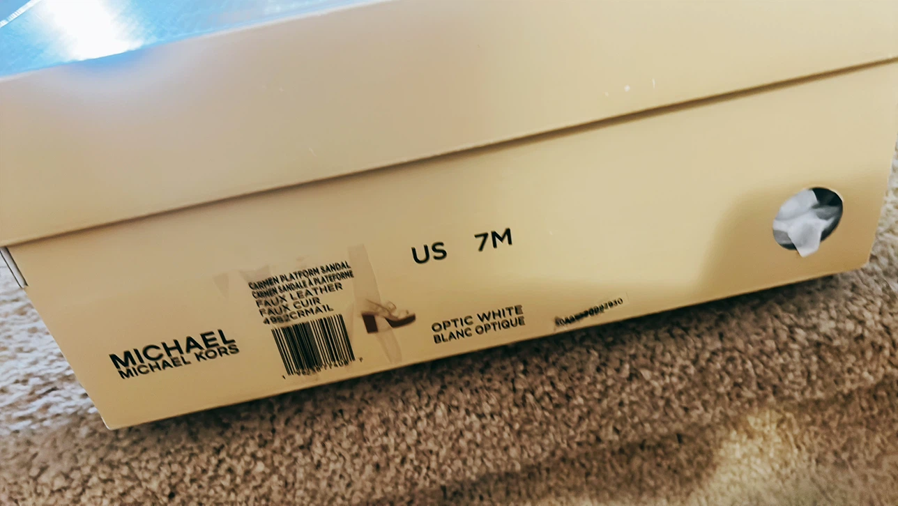 Michael Kors White Platform Sandals - US Size 7 - photo 4