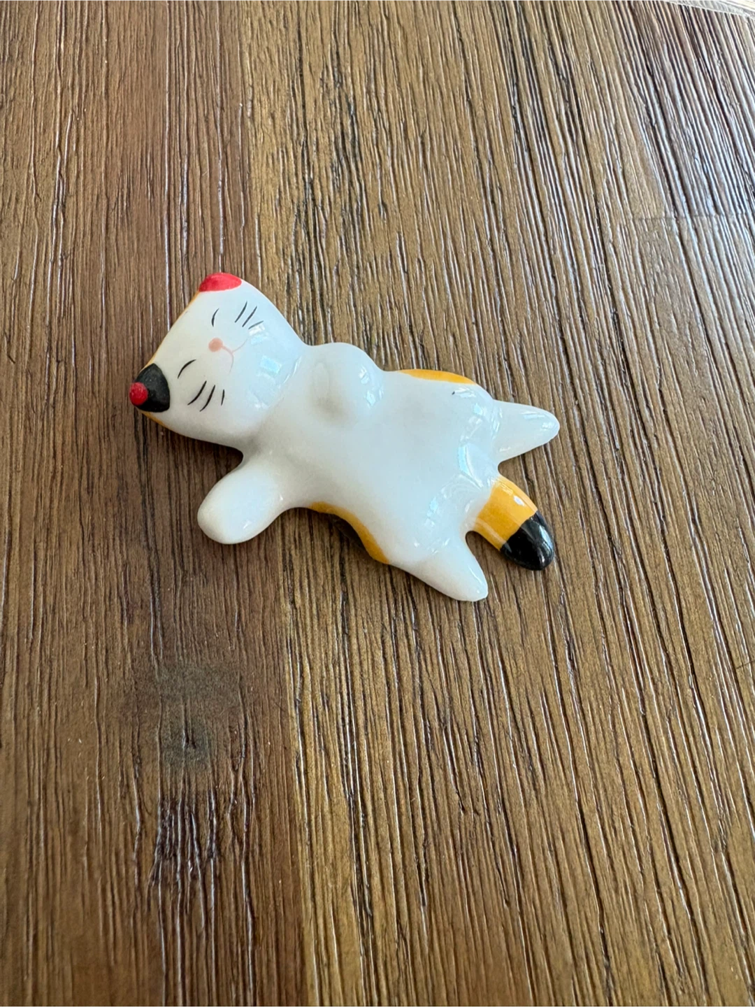 Ceramic Cat Chopstick Rest new