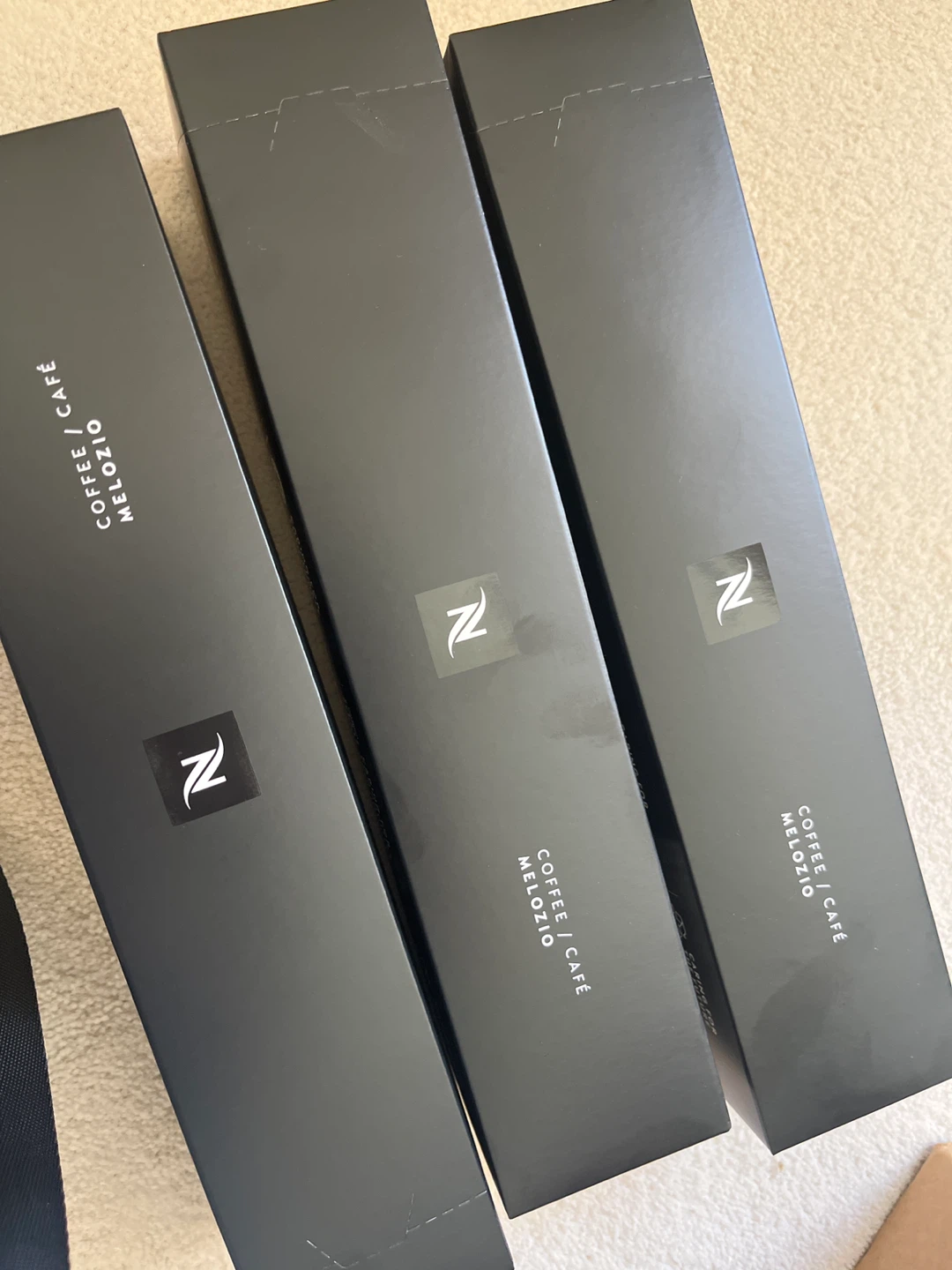 Unopened Nespresso capsules pod