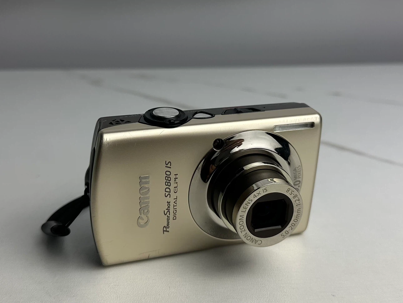 Canon PowerShot SD880 IS Digital ELPH 10.0MP Camera Gold - photo 2