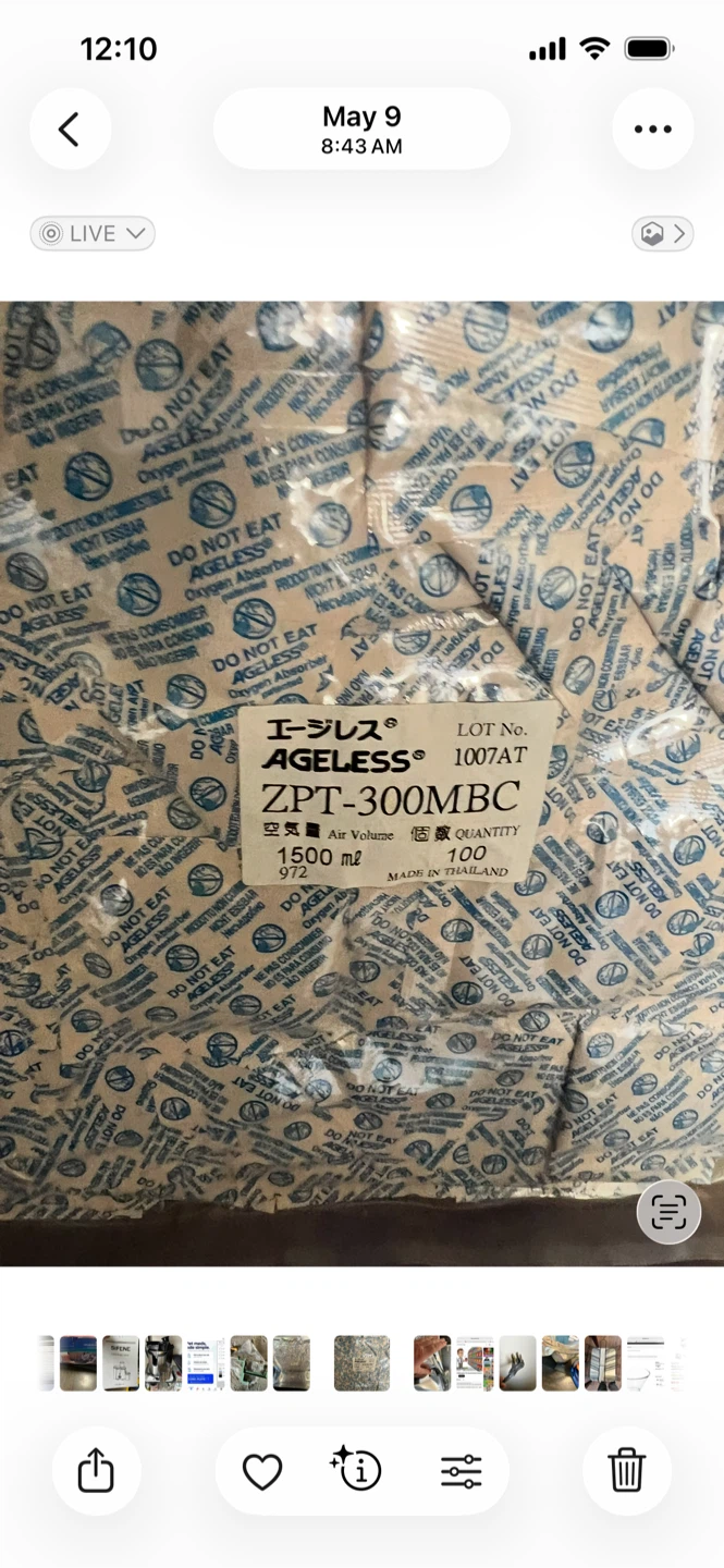 Mylar bags & oxygen absorbers