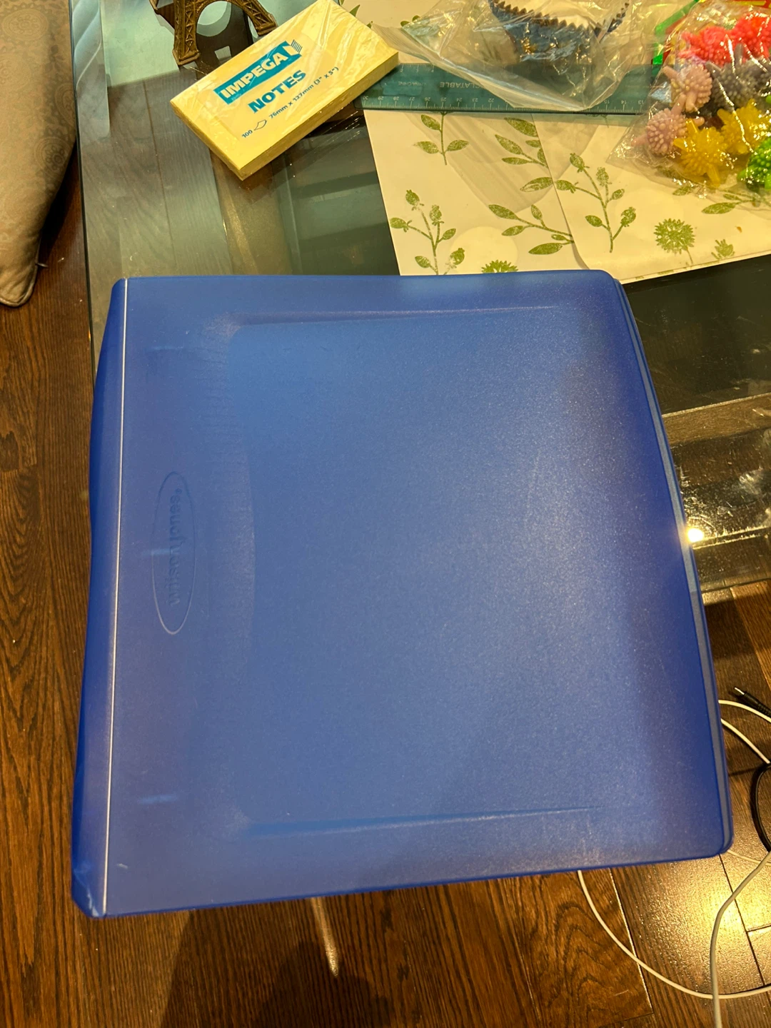 Blue Binder with Dividers