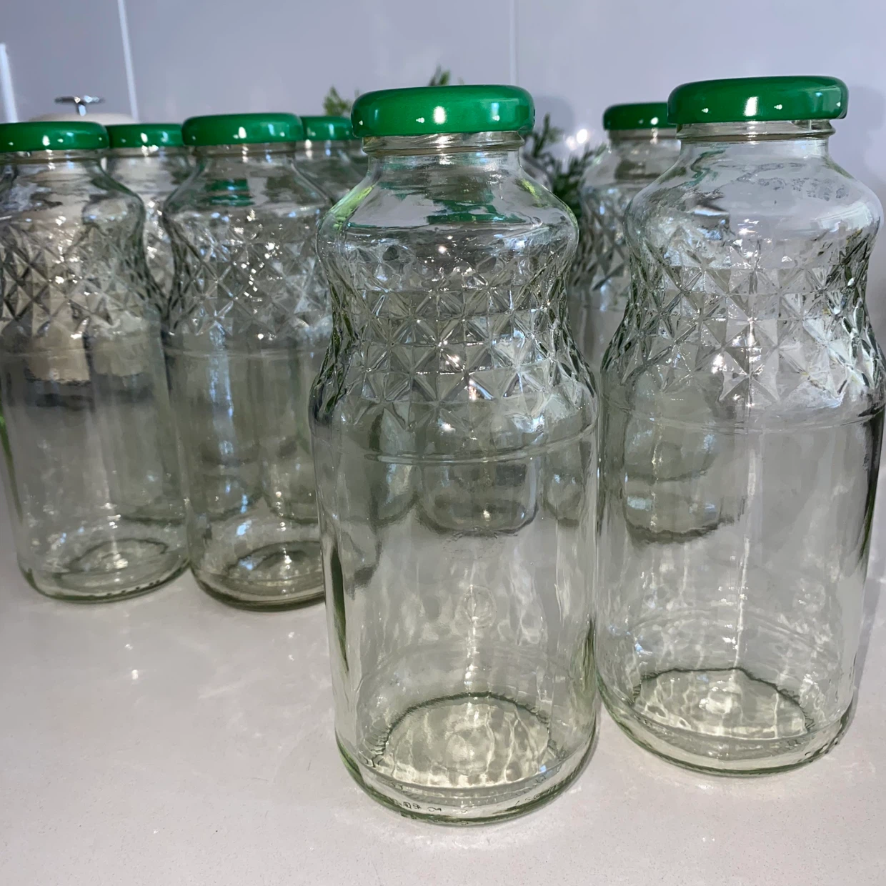 Glass jars for juicing, smoothies, cold coffee - photo 3