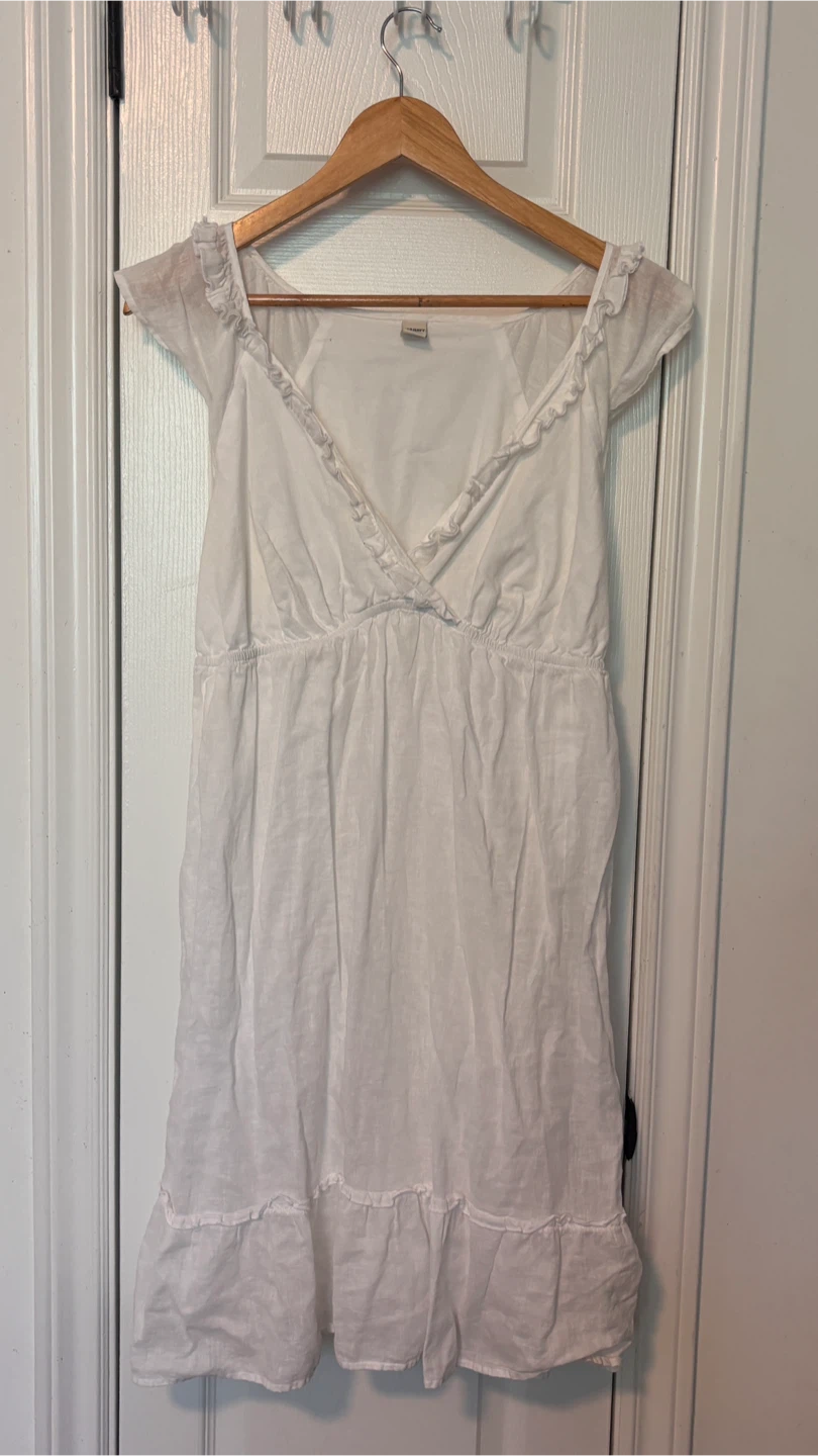White summer dress
