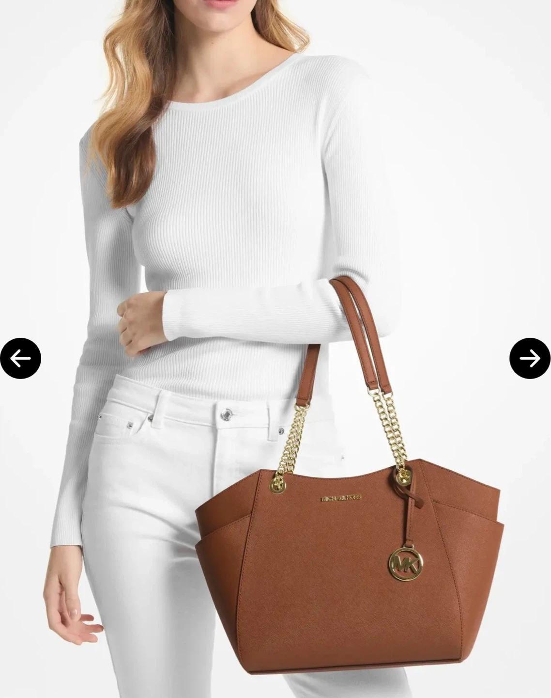 Michael Kors Large Saffiano Leather Shoulder Bag - photo 5