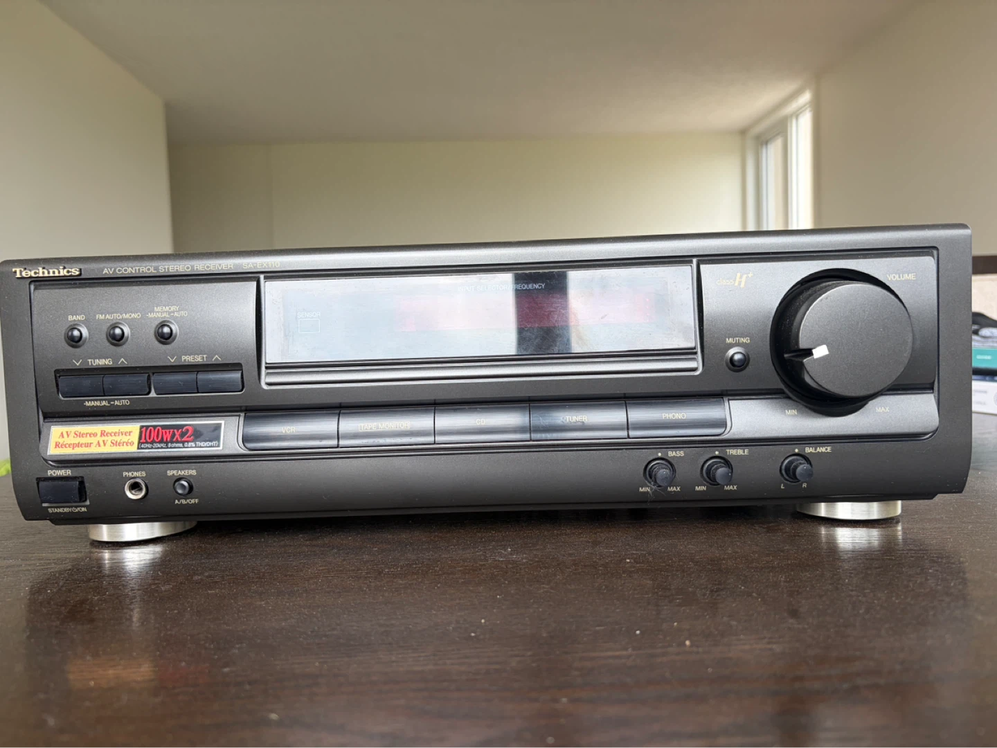 Technics SA-EX110 AV Control Stereo Receiver - 100W x 2
