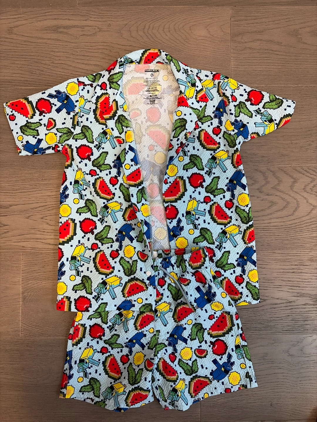 Boys Minecraft Point Zero swim suit