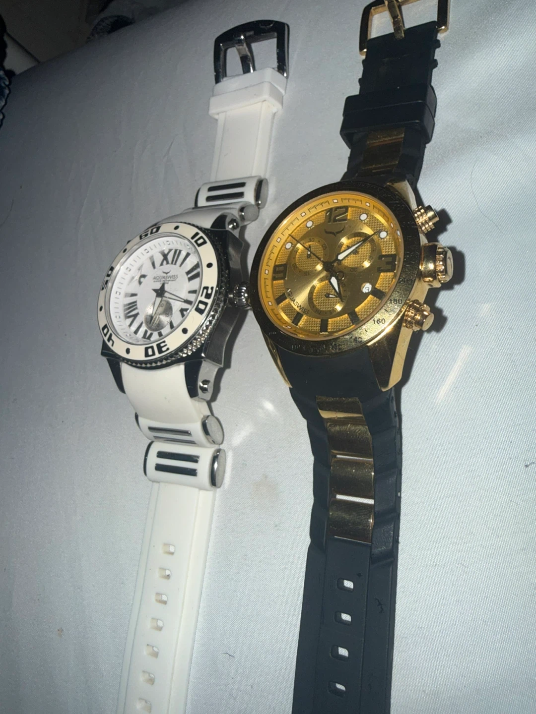 Aquaswiss Gents Gold Dress Watch - photo 3