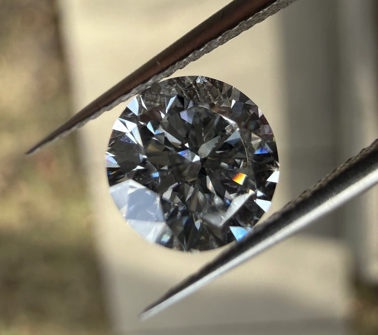1.01 Carat D VVS 1 Round Brilliant Laboratory Grown Diamond
