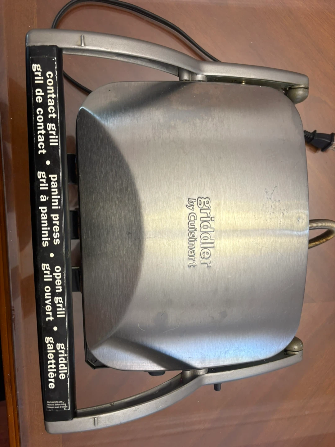 Cuisinart Griddler Panini Press & Grill - photo 5