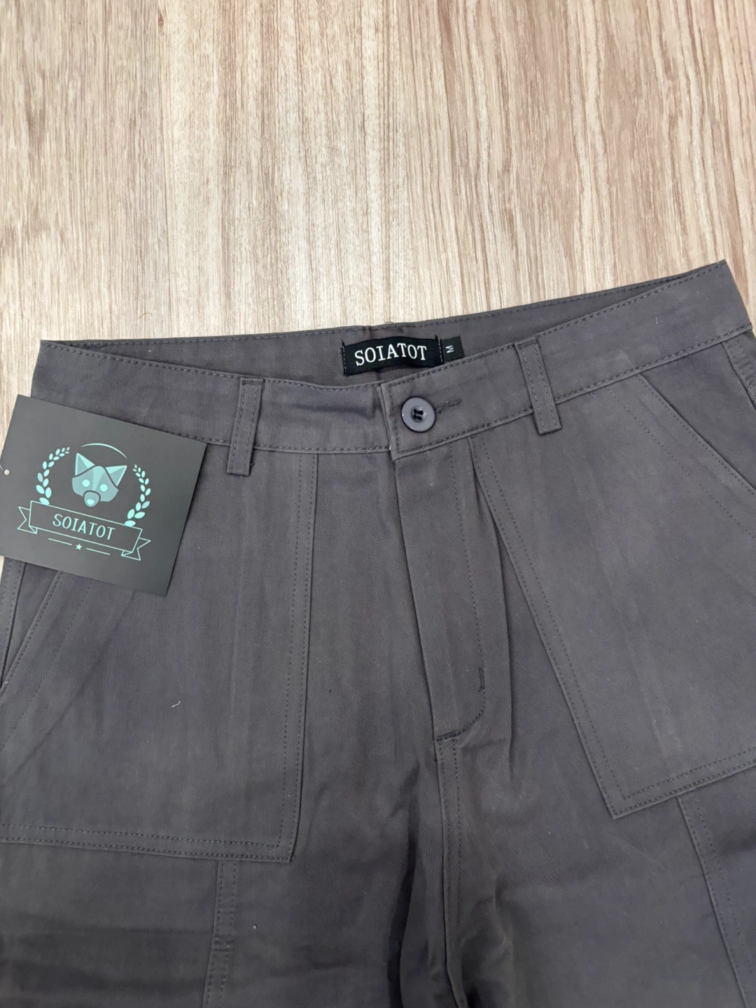 SOIATOT Grey Pants - Size M - photo 3