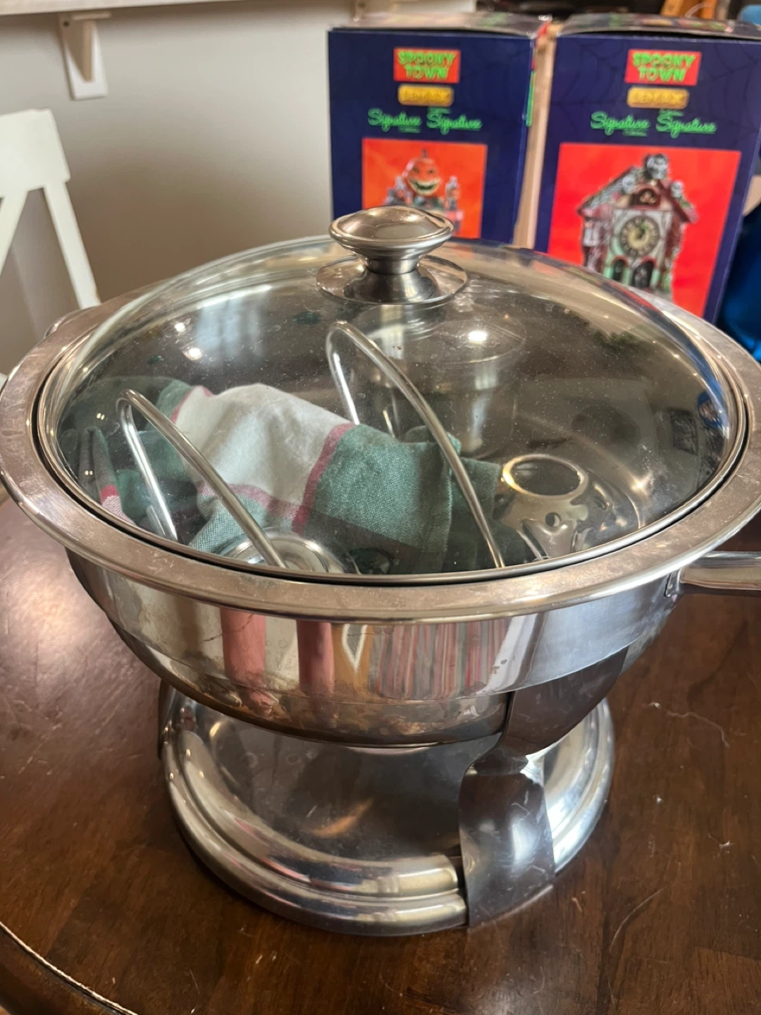 13” Stainless Steel Chafing Dish Set with Lid - photo 2
