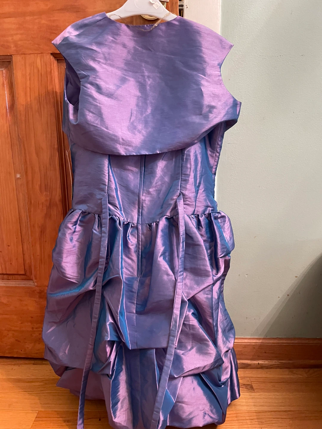 Girls Lavender Iridescent Dress with Bolero Jacket - photo 4