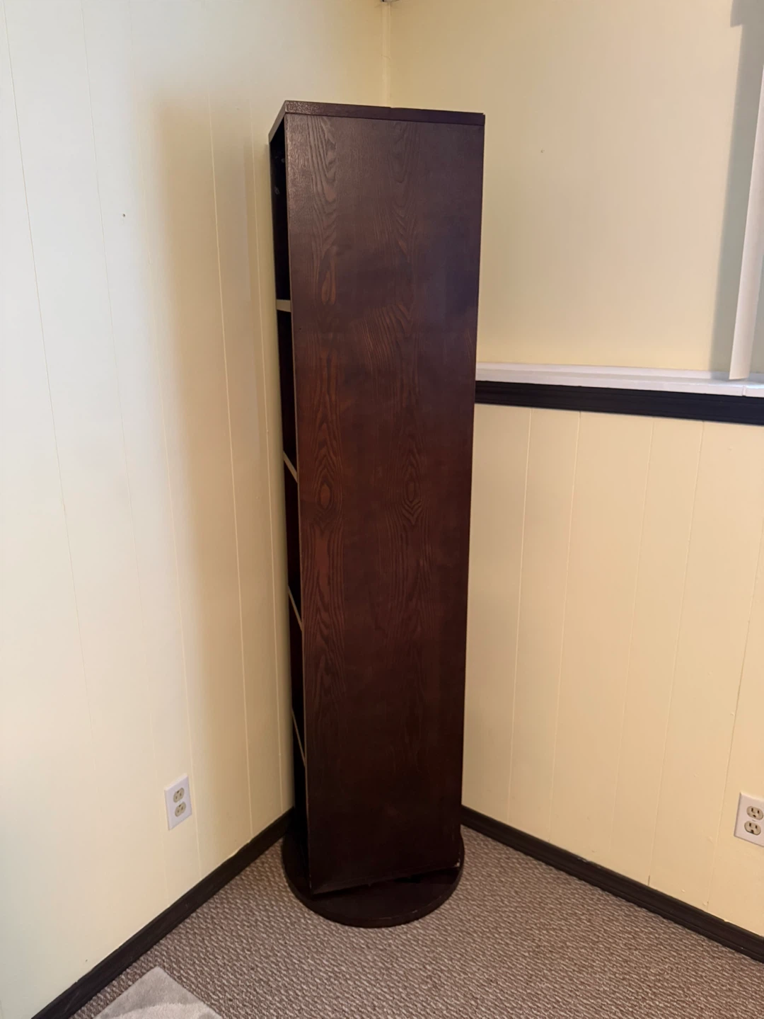 Rotating Full Length Floor Mirror with Storage Shelves - photo 5
