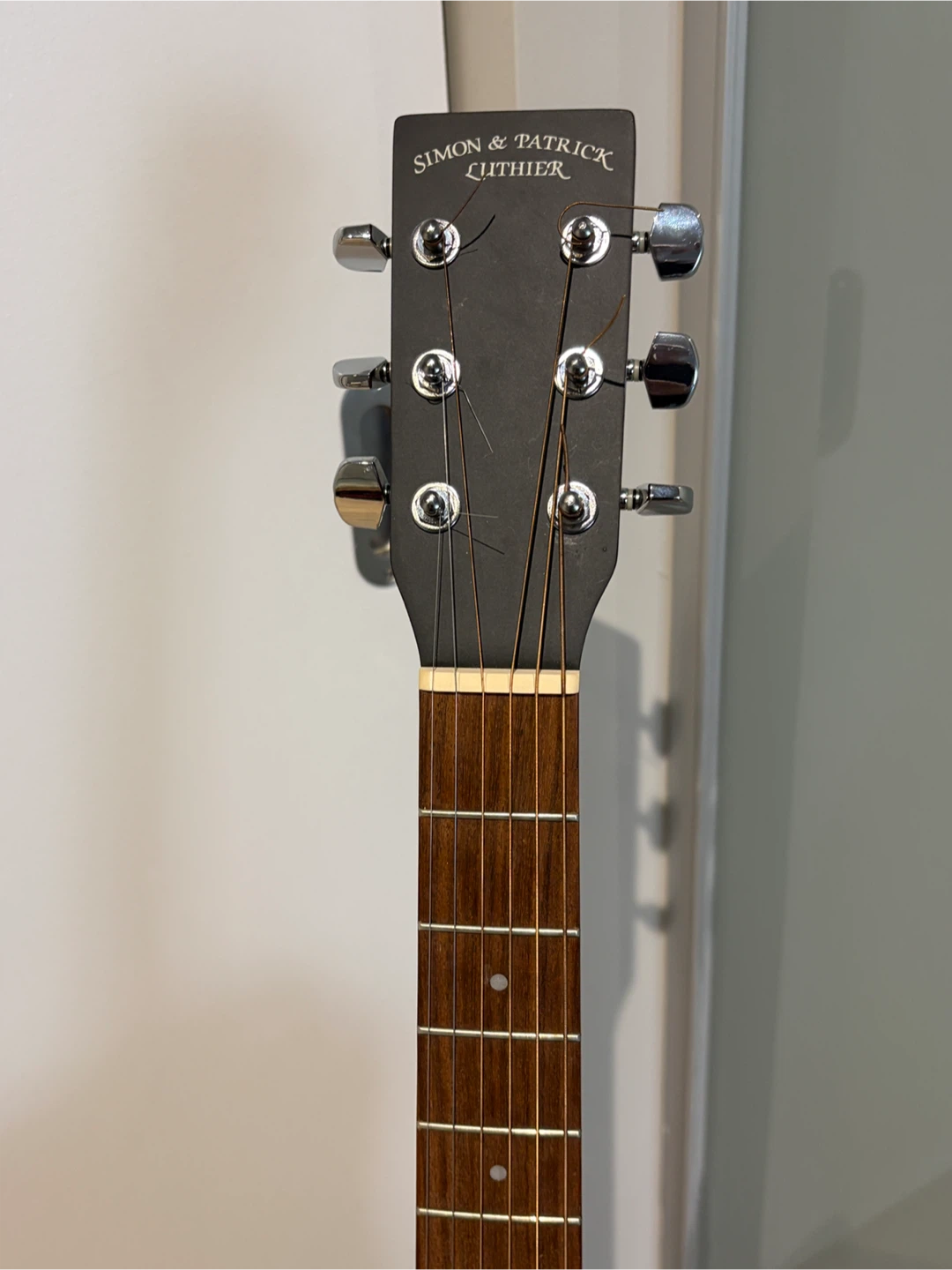 Simon & Patrick SP6 Cedar Lefty Acoustic Guitar with HS Case - photo 2