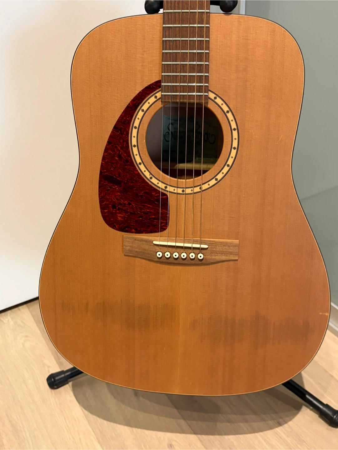 Simon & Patrick SP6 Cedar Lefty Acoustic Guitar with HS Case - photo 4