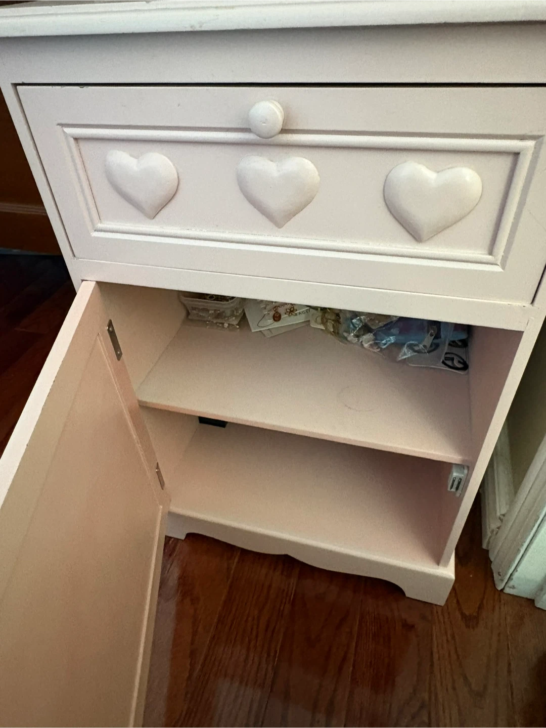 Pink Heart Nightstand - photo 4