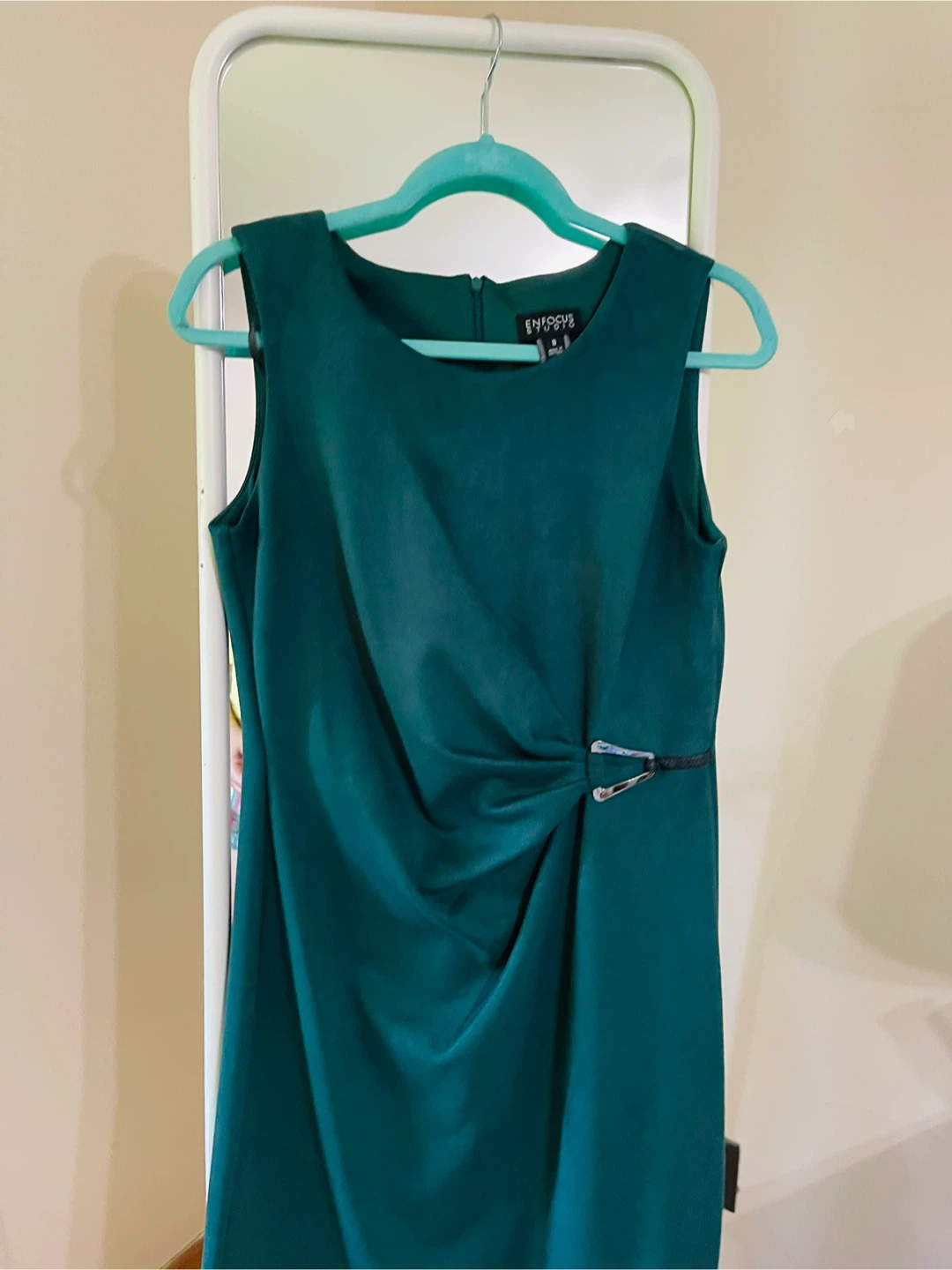 Chic Petite Teal Dress