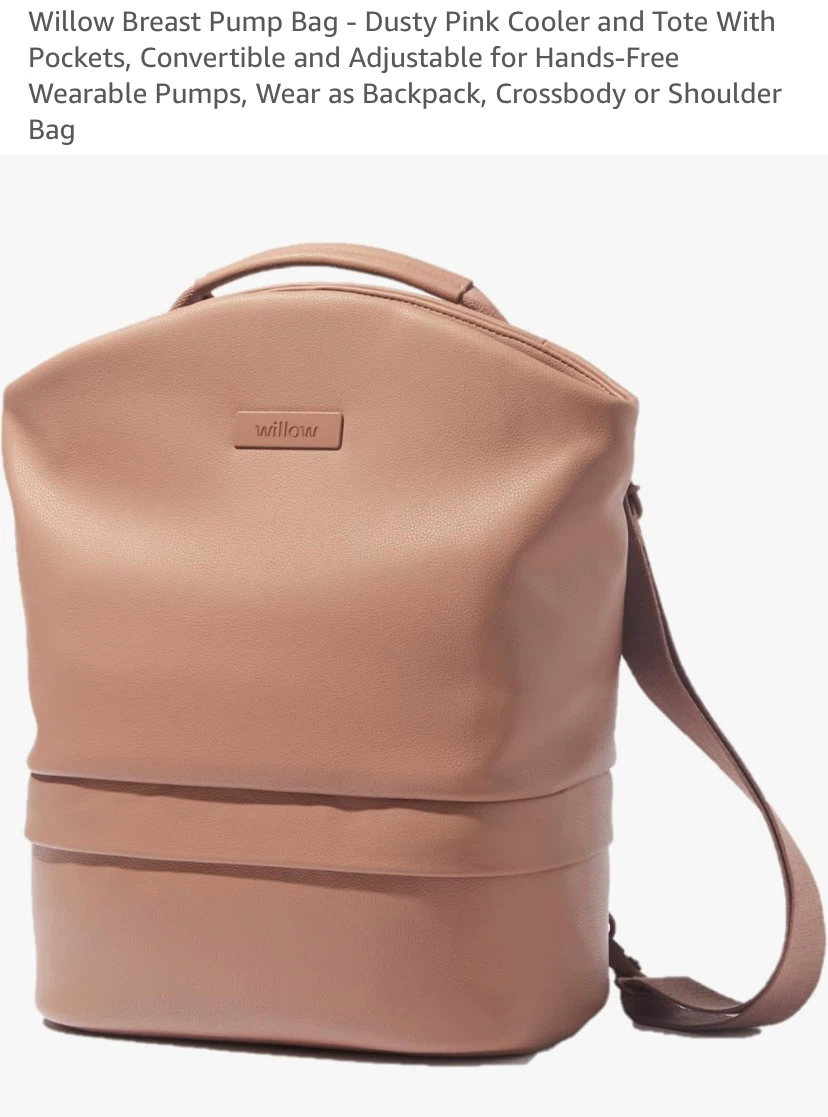 New Willow Pump Anywhere Bag - Dusty Pink Cooler and Tote