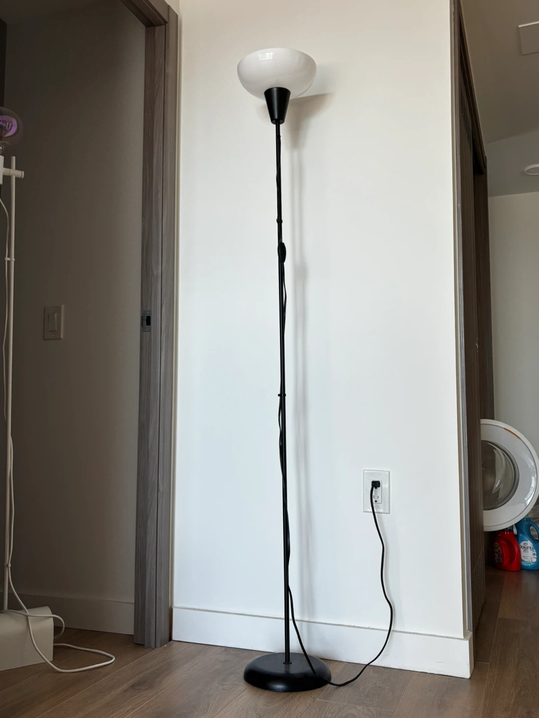 IKEA TÄGARP Floor Uplighter, Black/White
