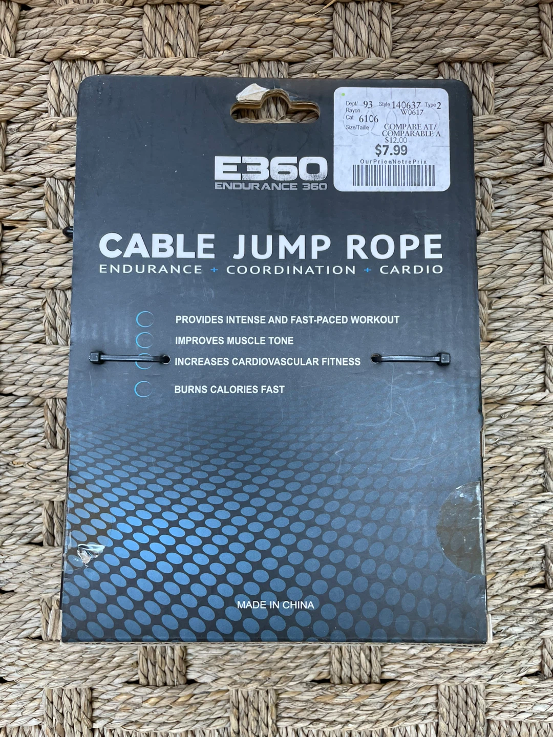 E360 Endurance 360 Cable Jump Rope - photo 2