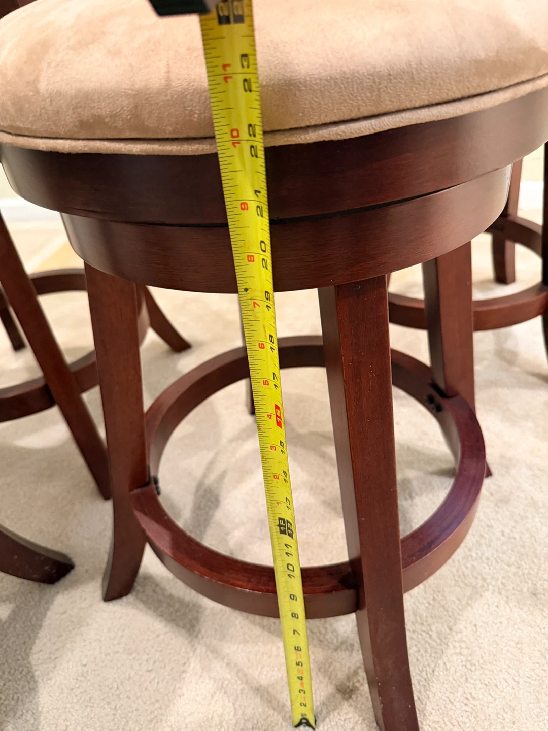 4 swivel Bar stools - photo 3