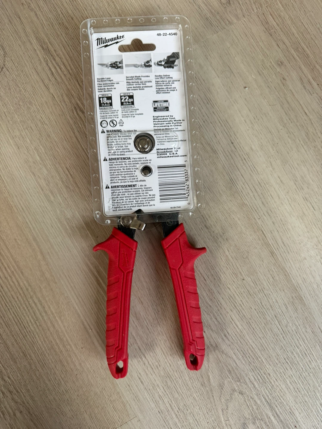 Milwaukee Aviation Snips - photo 2