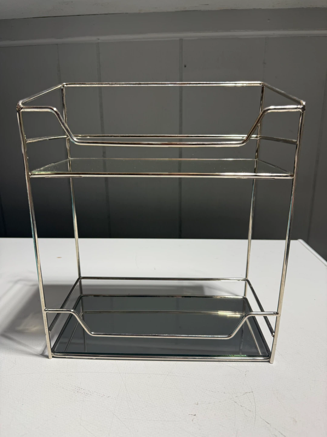 Cupcakes & Cashmere Home Mirrored Vanity/Bathroom Organizer