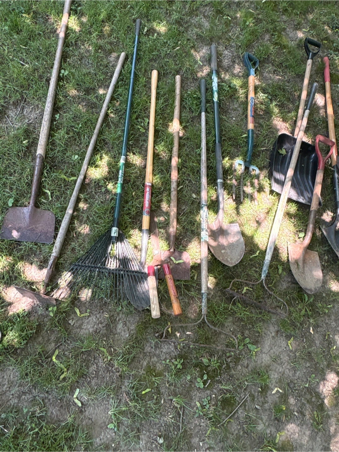 Assorted Garden Tools and Hoses - photo 2