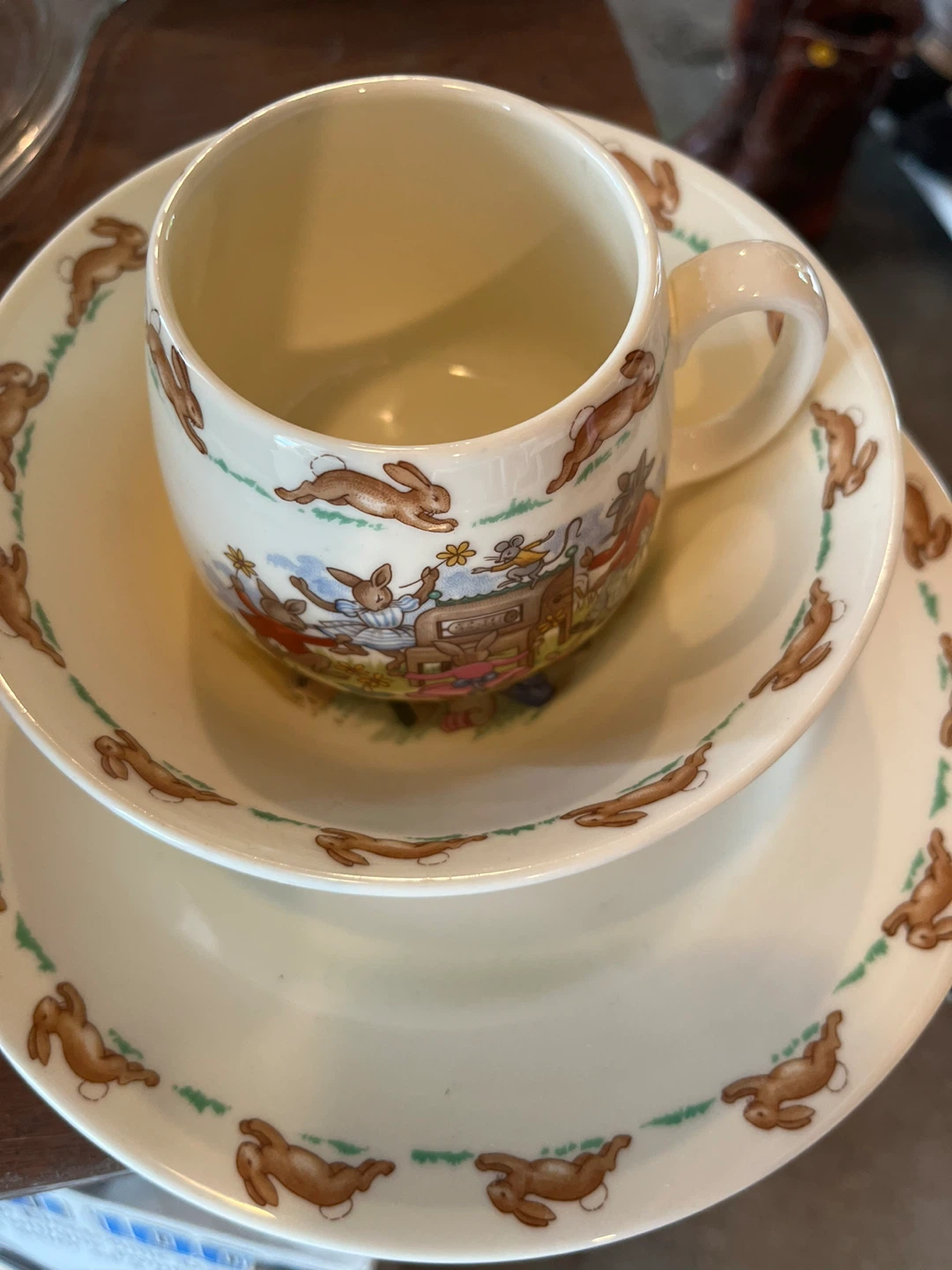 Vintage Royal Bunnykins English fine bone China