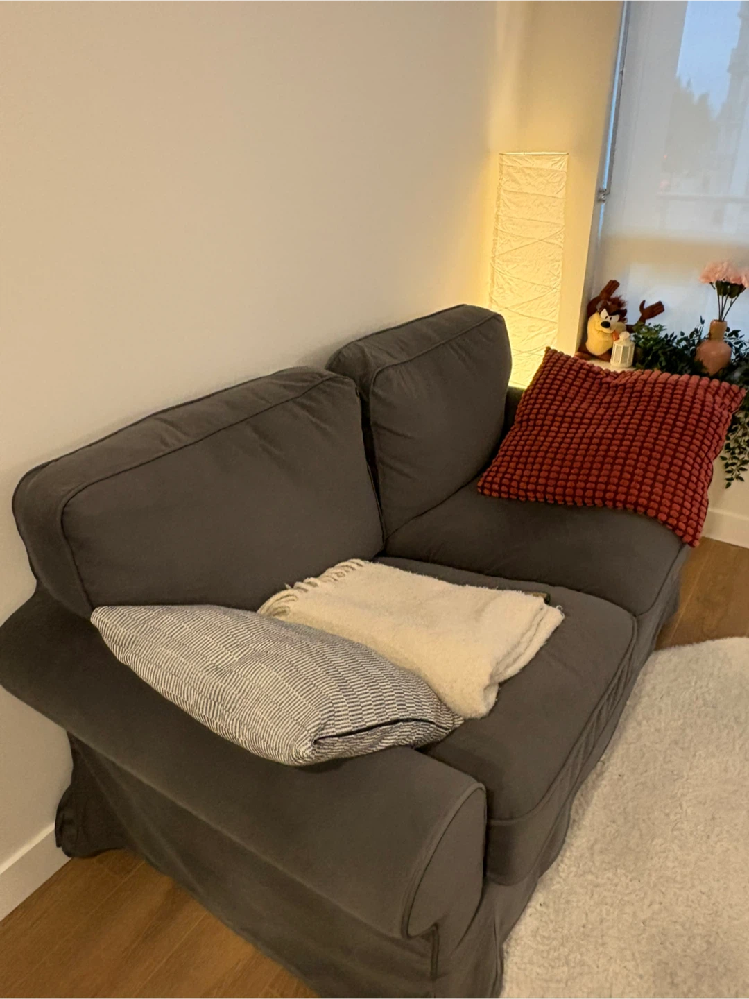 IKEA Dark Grey Sofa - photo 3