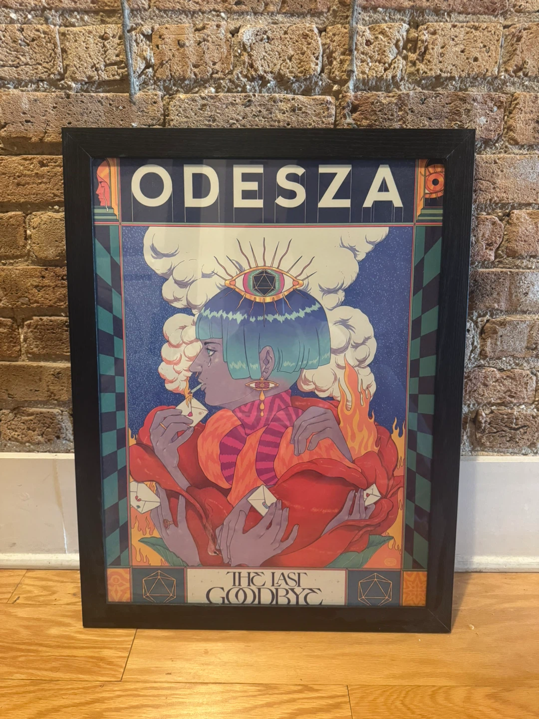 Odesza The Last Goodbye Framed Poster