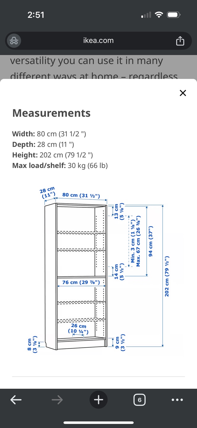 IKEA Billy/Oxberg bookcase with glass doors - photo 4