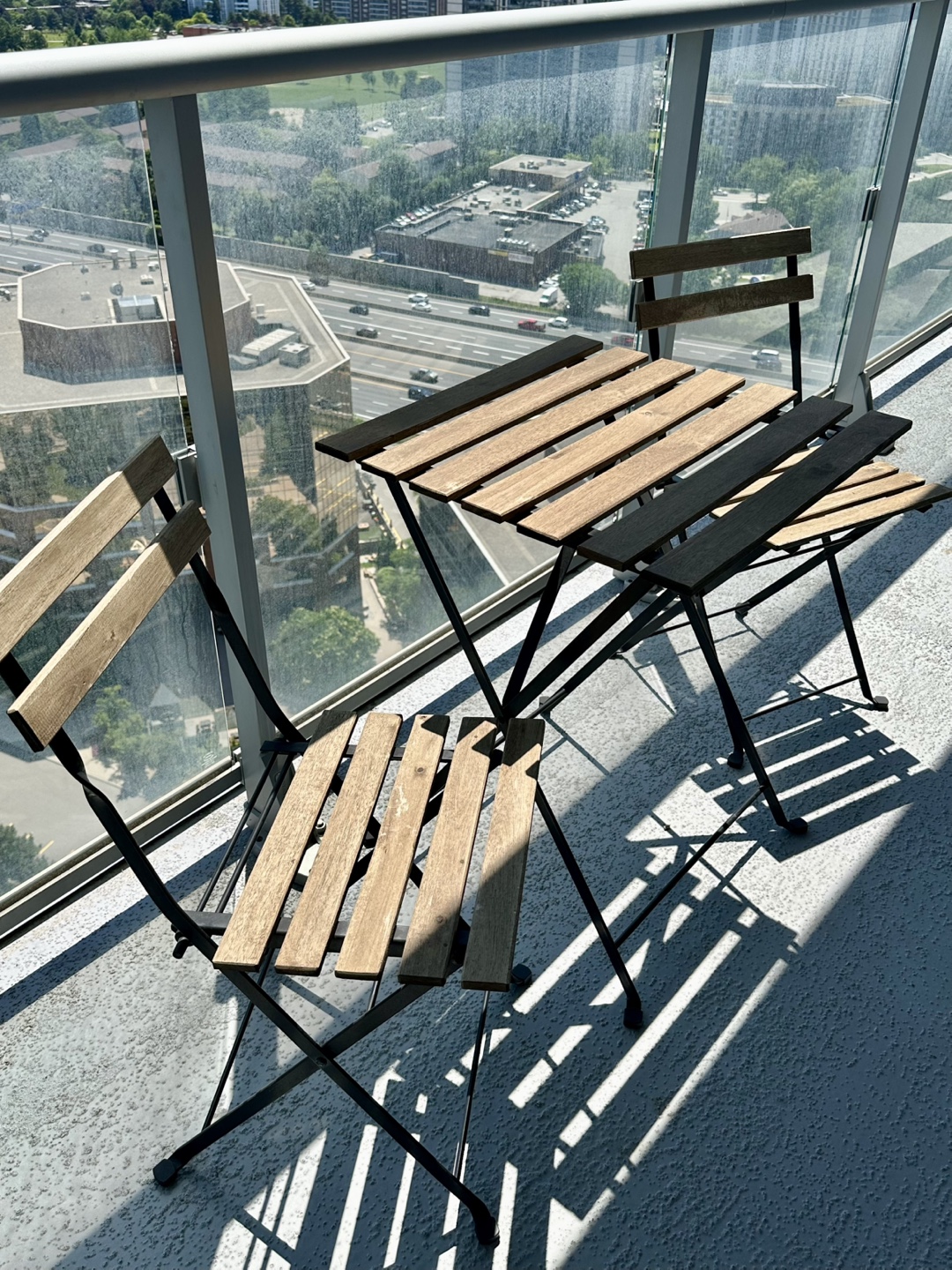 IKEA outdoor table and chair set
